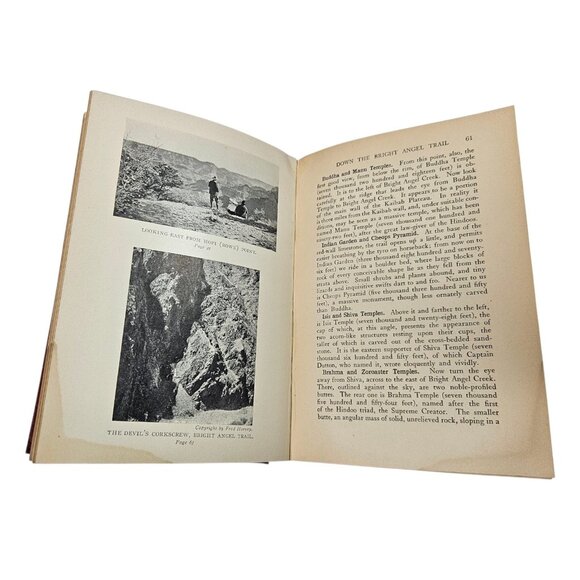 The Grand Canyon of Arizona How To See It 1910 Hardcover George Wharton James - Picture 13 of 16